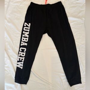 Black Zumba Crew Sweatpants
